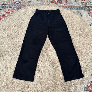 Big Bud Press Black Straight Leg Workwear Pants